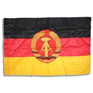 Vintage 1986 East Germany Flag German Democratic Republic Cold War Berlin Wall